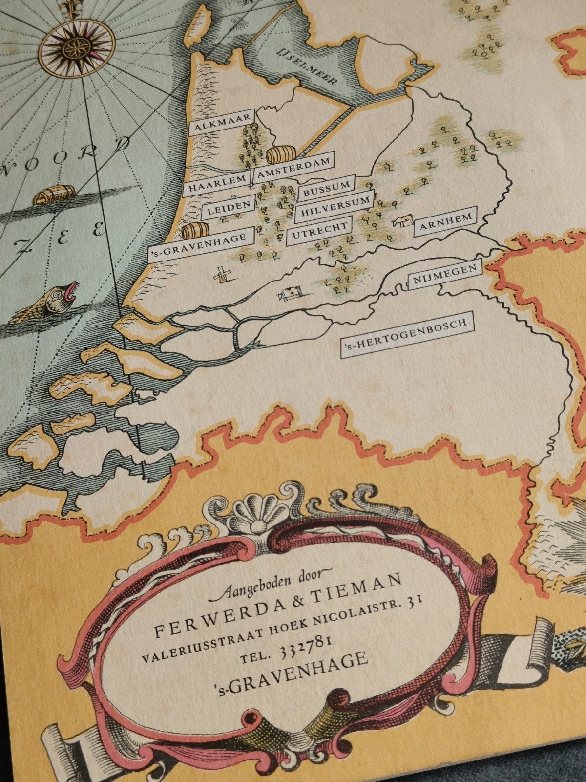 EPPO DOEVE IN TIJDSCHRIFT FERWERDA & TIEMAN, PRIJSCOURANT, Ophalen of Verzenden, Gelezen