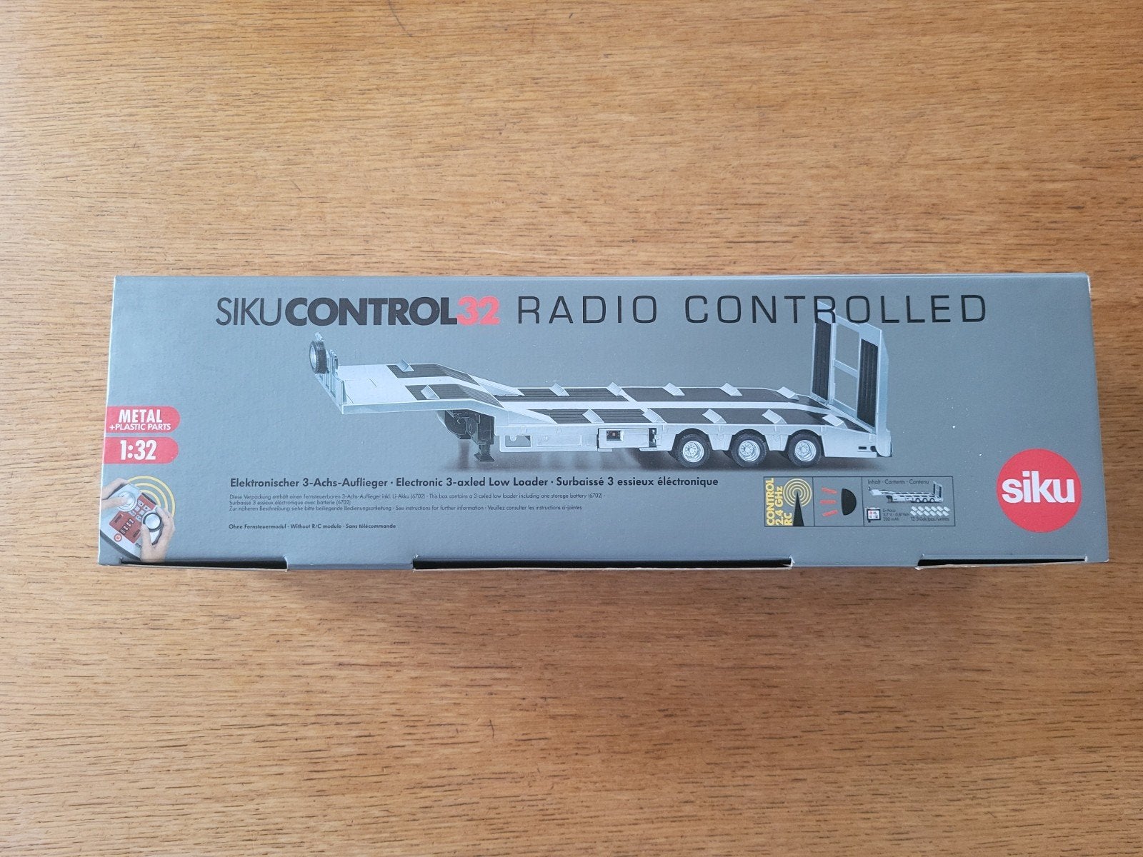 siku control 6723 oplegger grijs, Ophalen of Verzenden, Zo goed als nieuw