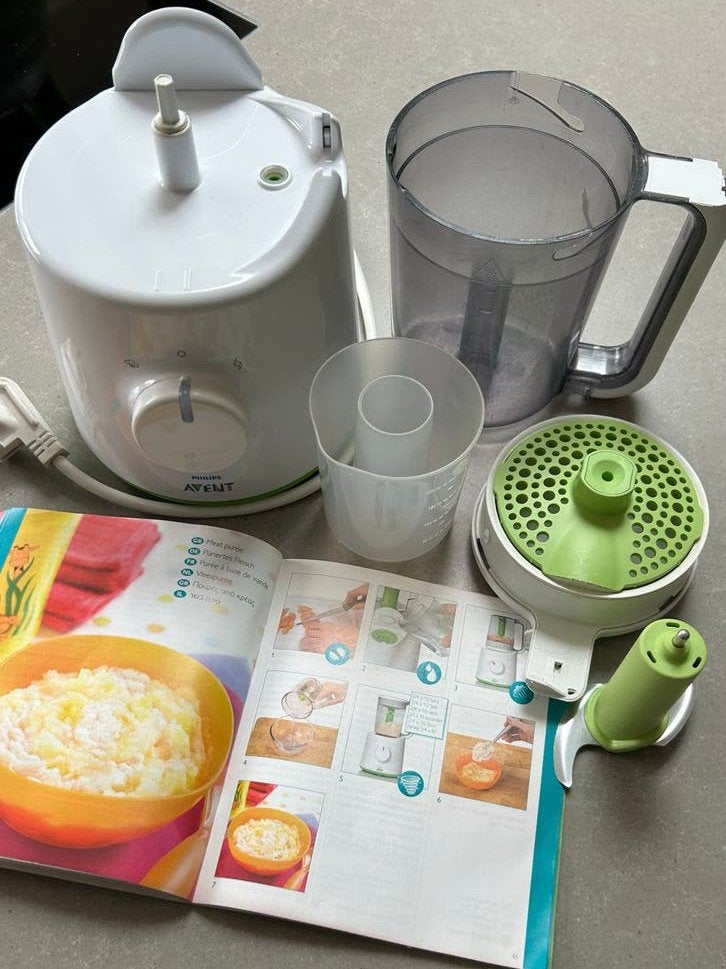 Philips Avent Blender en Steamer voor babyhapjes, Ophalen, Gebruikt, Vaatwasserbestendig, Minder dan 1 liter