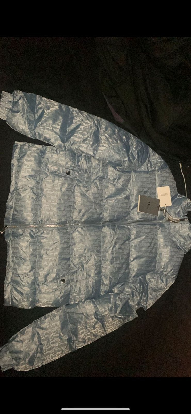 Dior Jas Heren - maat M, Ophalen of Verzenden, Zo goed als nieuw, Overige maten, Blauw