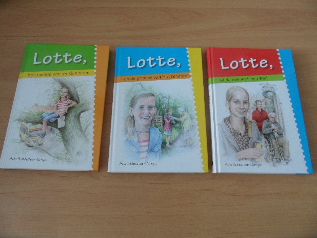 Lotte (3x)- Ada Schouten-Verrips, Ophalen of Verzenden, Gelezen, Fictie algemeen