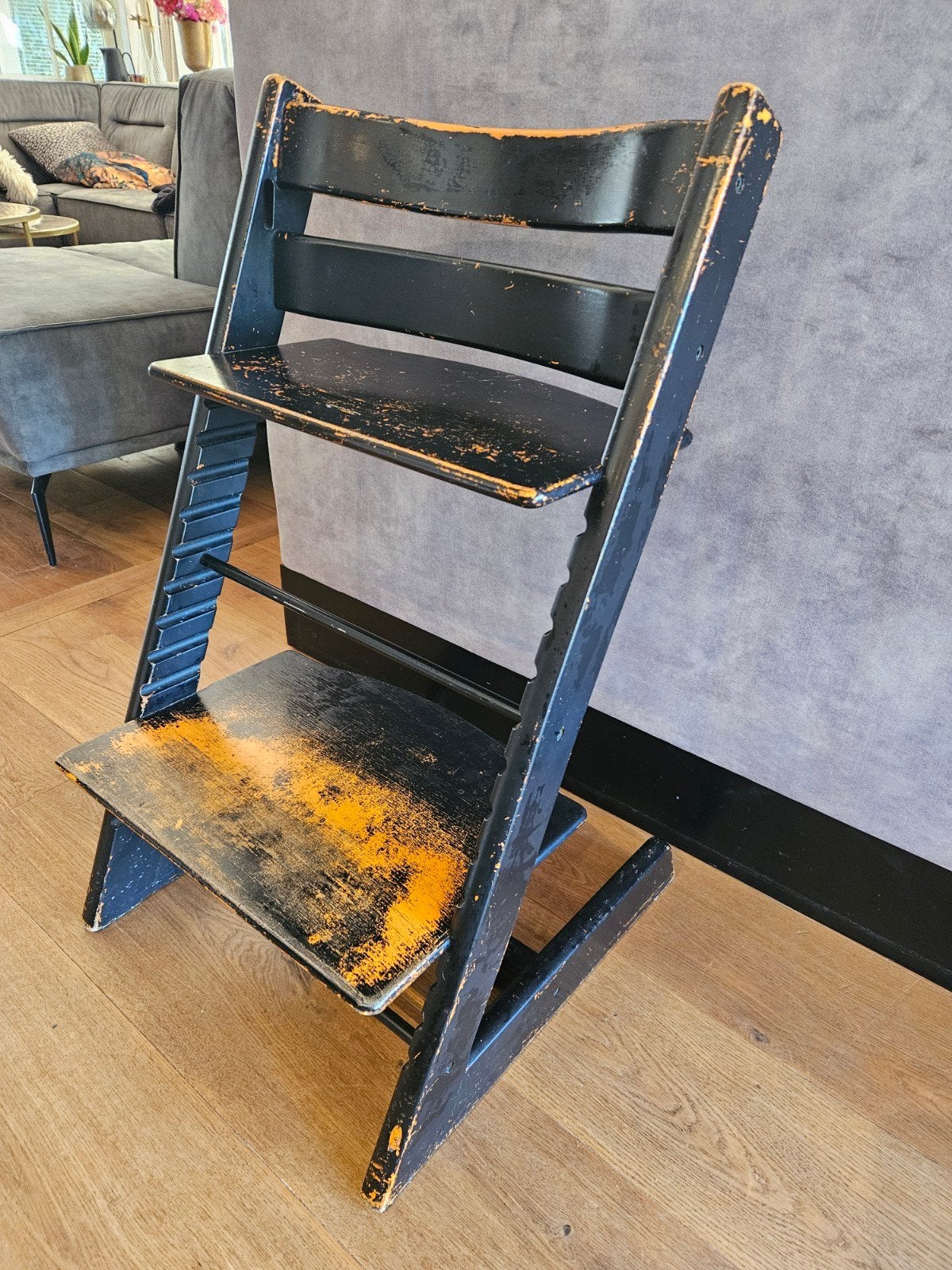 Stokke Tripp Trapp kinderstoel - opknapper, Ophalen, Gebruikt, Meegroeistoel