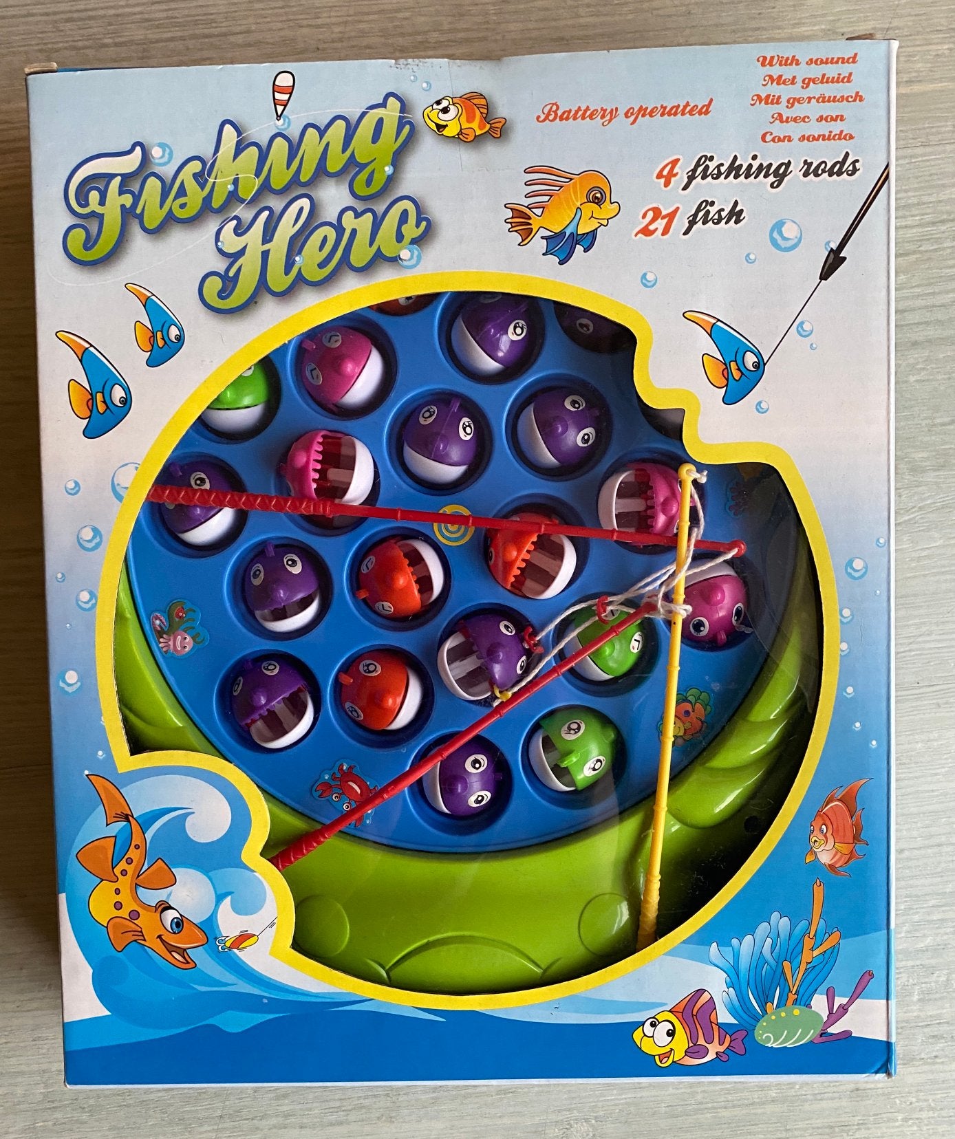 Fishing Hero hengelspel, Een of twee spelers, Ophalen of Verzenden, Zo goed als nieuw