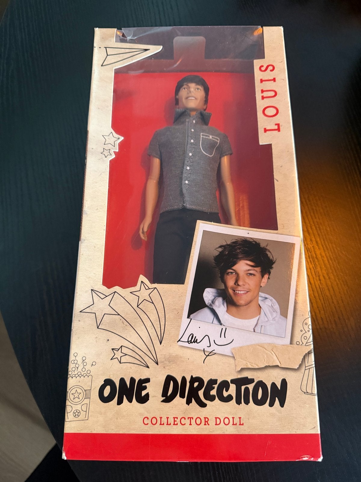 Louis Tomlinson One Direction pop - Collector Doll, Ophalen of Verzenden, Nieuw, Overige typen