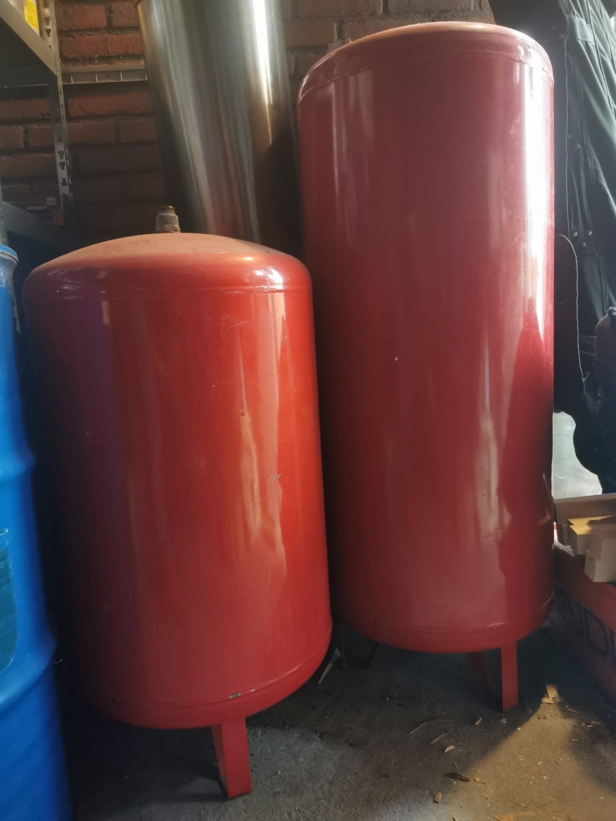 2x expansievat, Ophalen, Gebruikt
