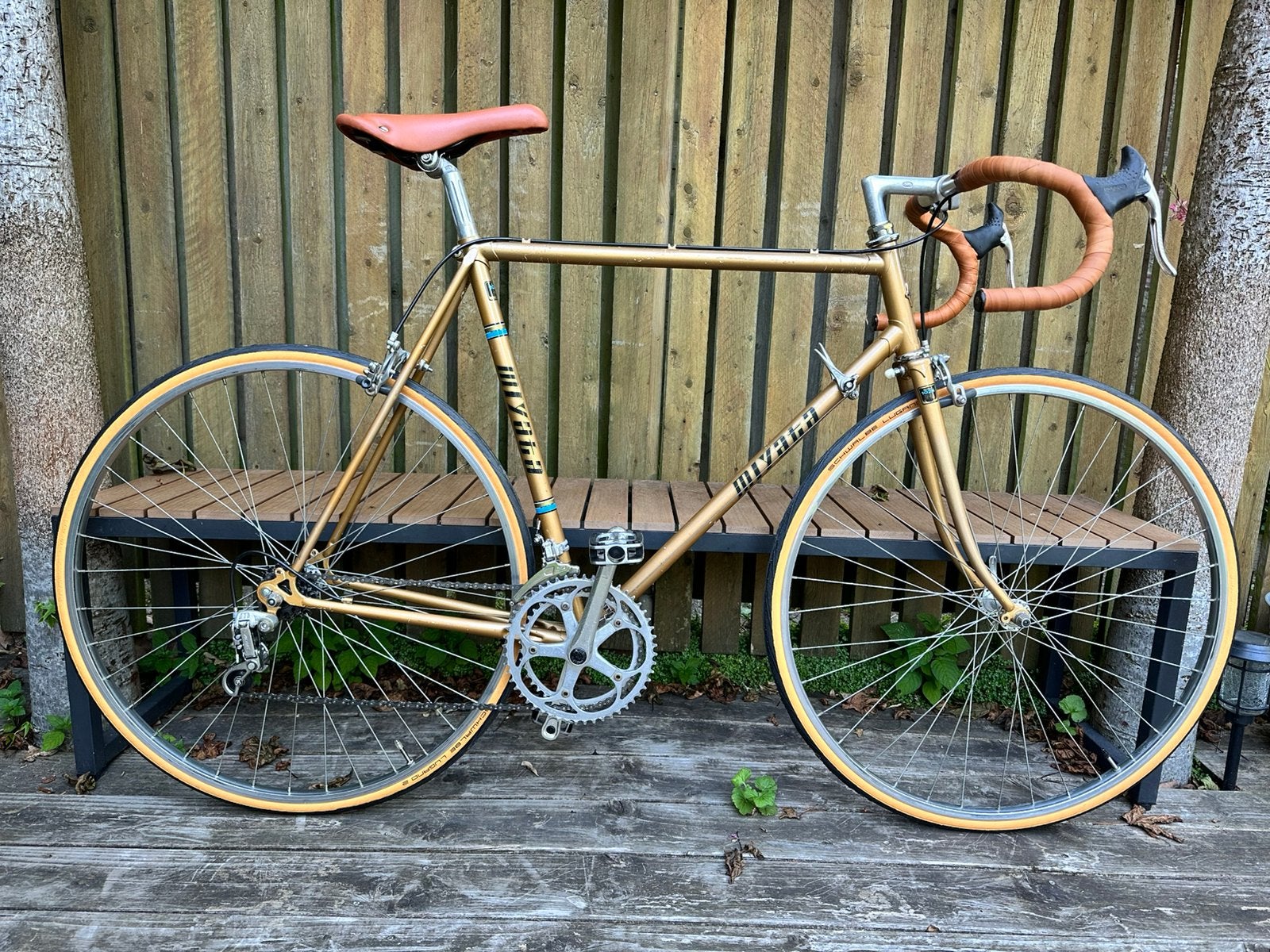 Miyata 750-SR Racefiets - Maat 58 - Nieuwe onderdelen, Ophalen, 28 inch, Gebruikt, 10 tot 15 versnellingen