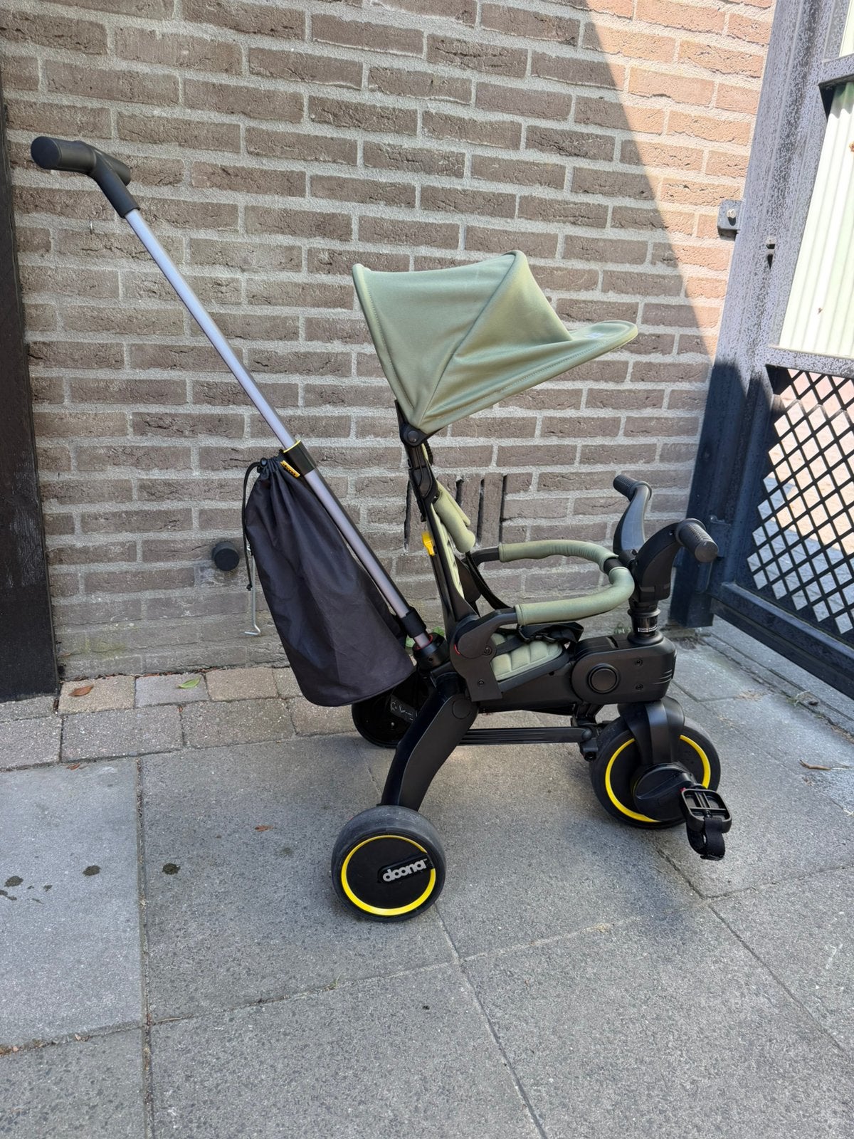 Doona s3 premium driewier, Ophalen of Verzenden, Zo goed als nieuw, Duwstang