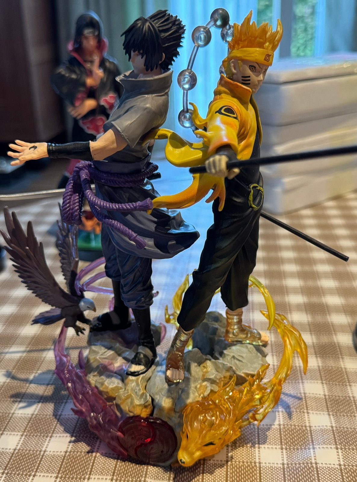 Naruto en Sasuke figuren, Ophalen of Verzenden, Zo goed als nieuw