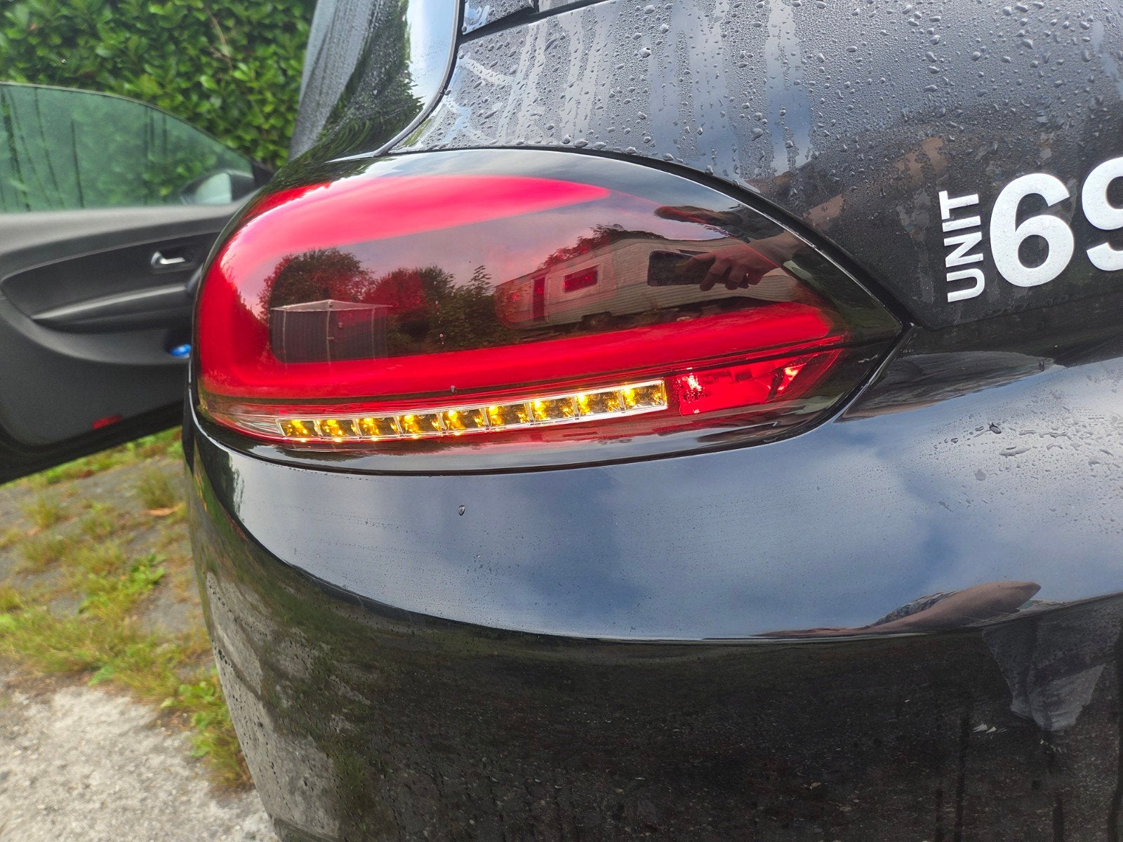 Achterlichten VW Scirocco 08-14 Tube LED rood/helder, Ophalen