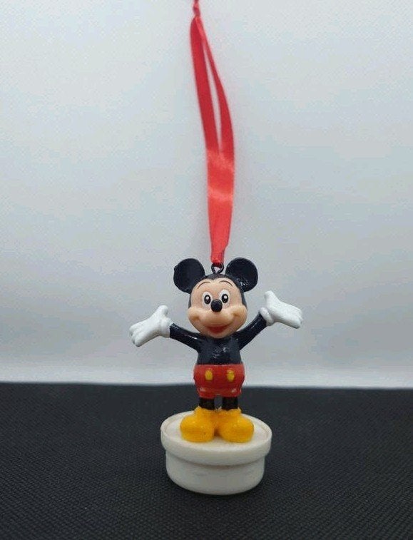 Disney Mickey Mouse kerst ornament hanger kerstbal, Ophalen of Verzenden, Mickey Mouse, Zo goed als nieuw, Beeldje of Figuurtje