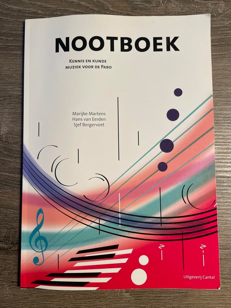 Nootboek: Kennis en Kunde Muziek voor de Pabo, Ophalen of Verzenden, Zo goed als nieuw, Algemeen