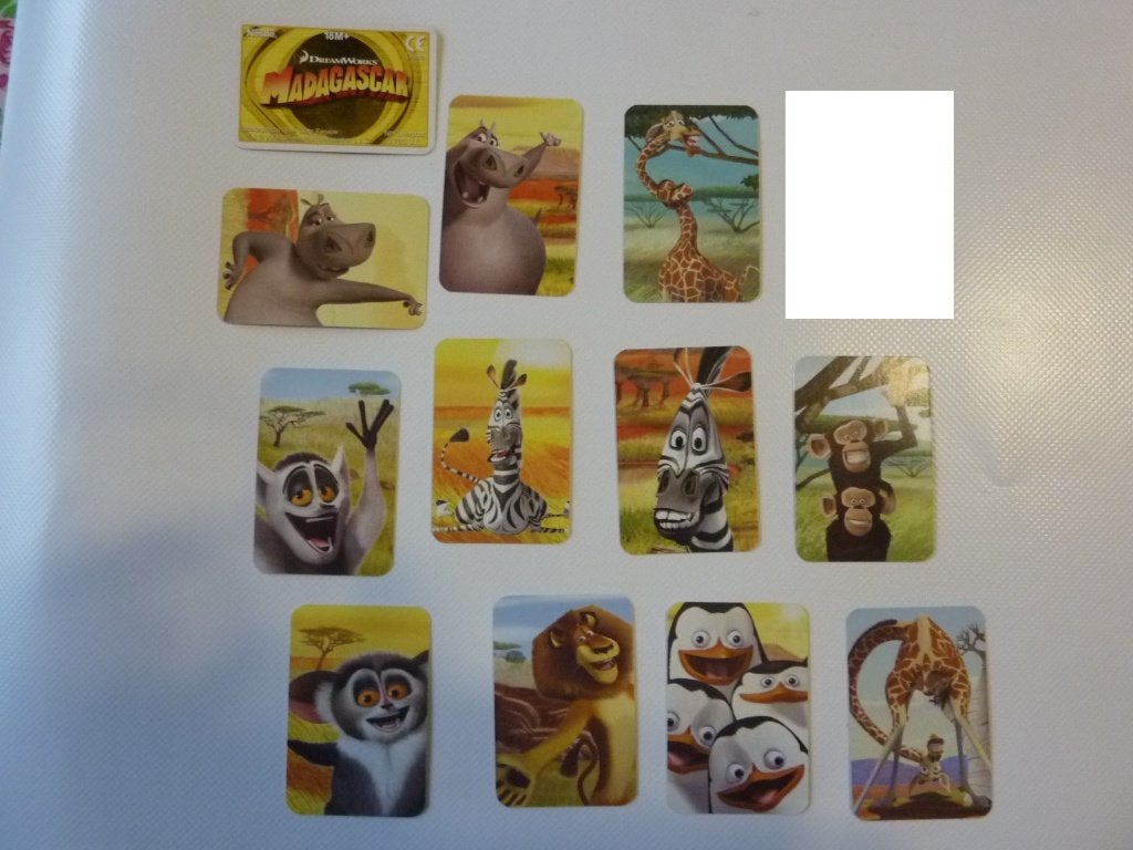 madagascar plaatjes, Ophalen of Verzenden, Nieuw, Film, Overige typen