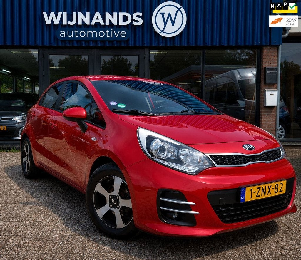 Kia Rio 1.2 CVVT DynamicLine Cruise Dealer APK LED Facelift, 1027 kg, 450 kg, 40 €/maand, Euro 6