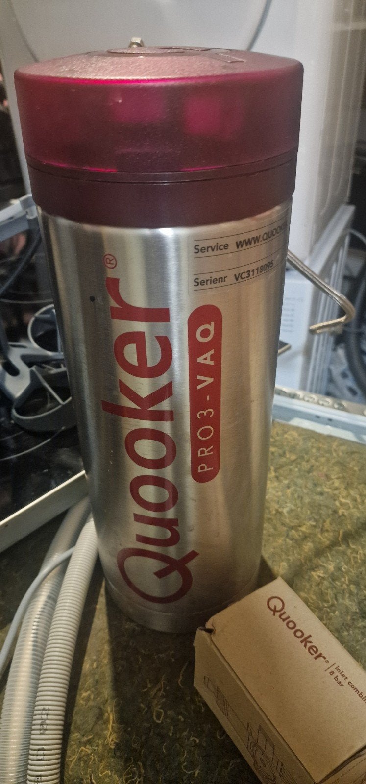 Quooker PR03 boiler met kraan, Ophalen, Gebruikt, Aardgas, Boiler