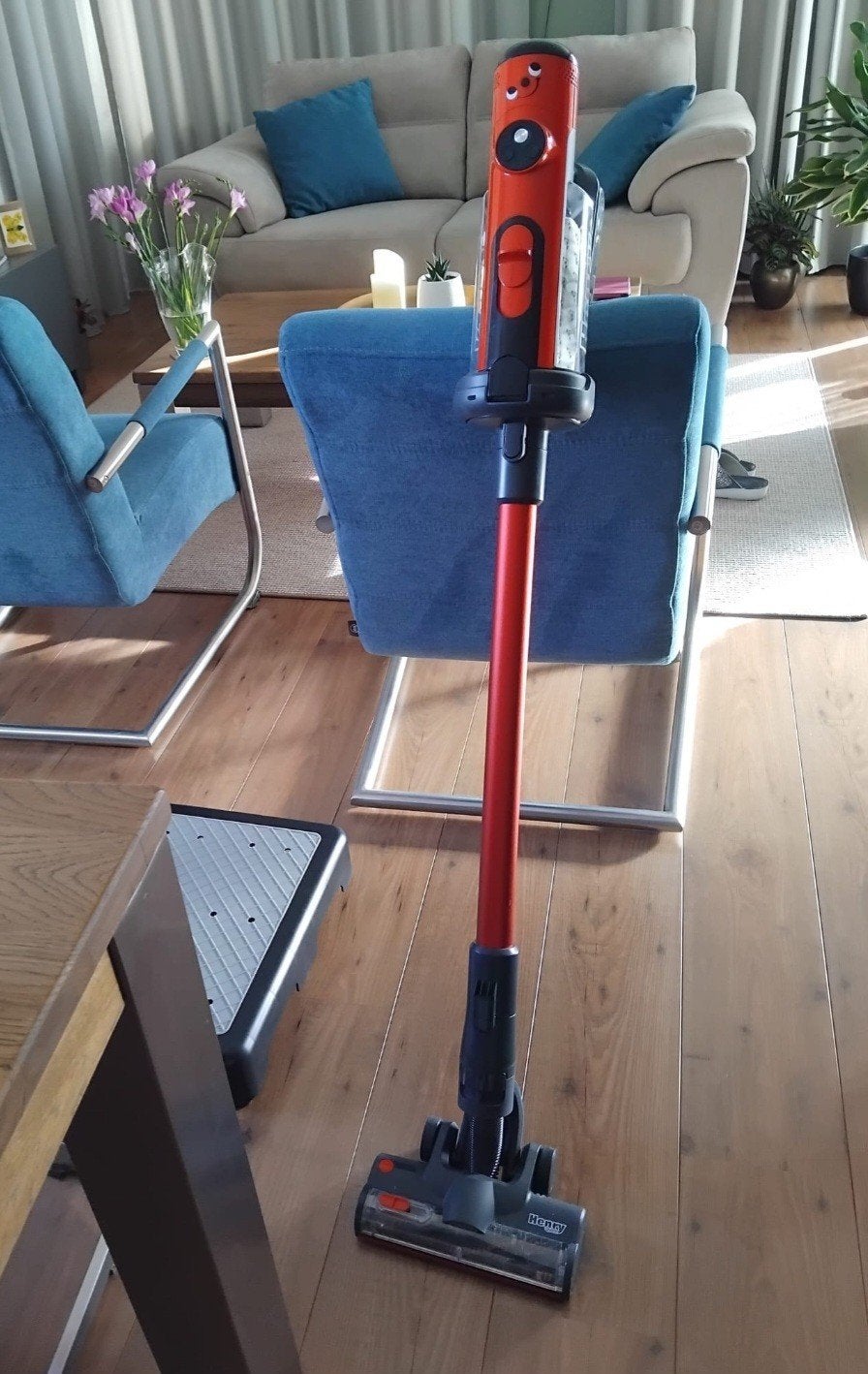 Numatic STEELSTOFZUIGER Henry 100, Witgoed en Apparatuur, Ophalen, Numatic, Zo goed als nieuw, Draadloos