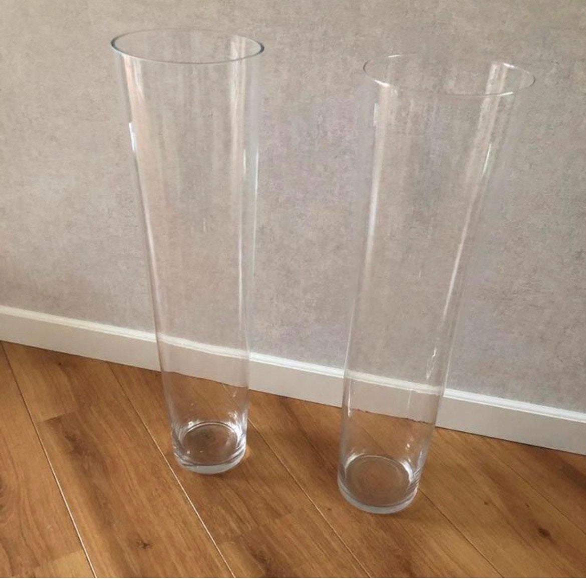 Vazen, hoogte 65cm. Per stuk € 14,00, Ophalen, Zo goed als nieuw