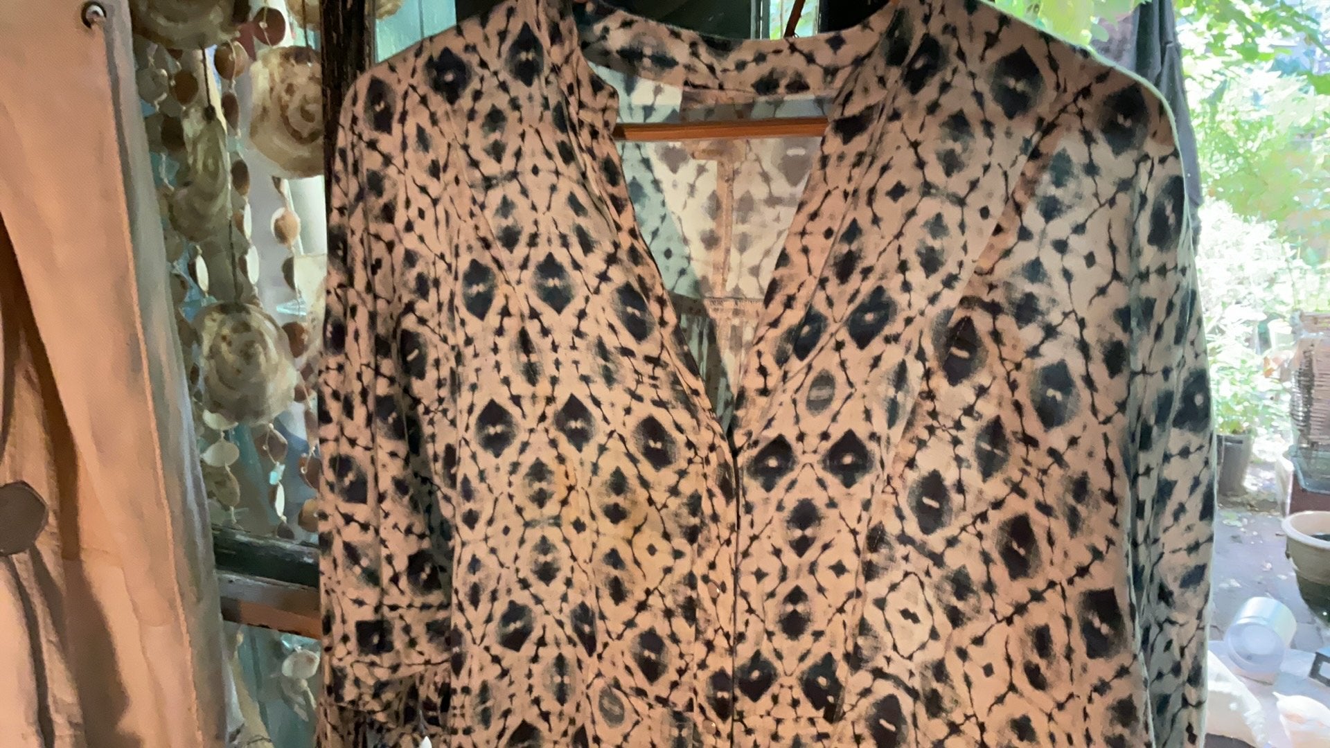 LANGE JURK M. SUMMUM.  INDIGOBLAUW COTTON, Blauw, Zo goed als nieuw, Onder de knie, Ophalen