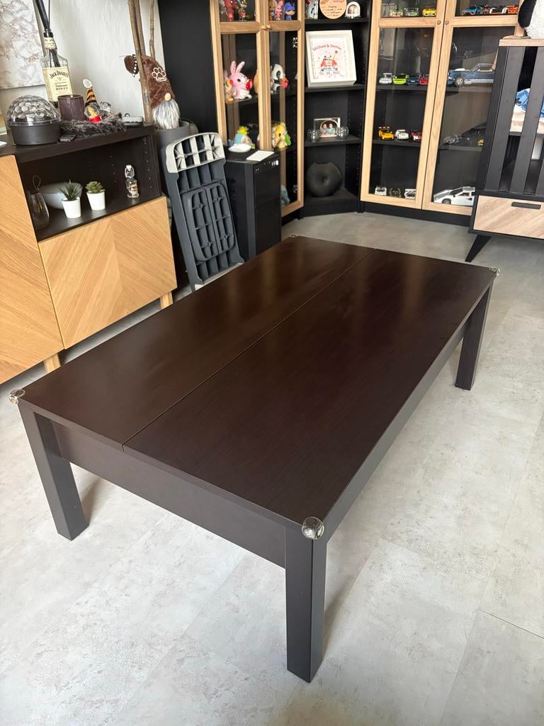 salontafel met opbergruimte, Ophalen, Gebruikt, 100 tot 150 cm, 50 tot 100 cm