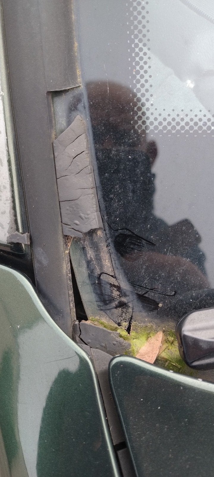 gezocht; de rubberen hoekstukken van de voorruit Volvo 960, Ophalen of Verzenden, Gebruikt, Volvo
