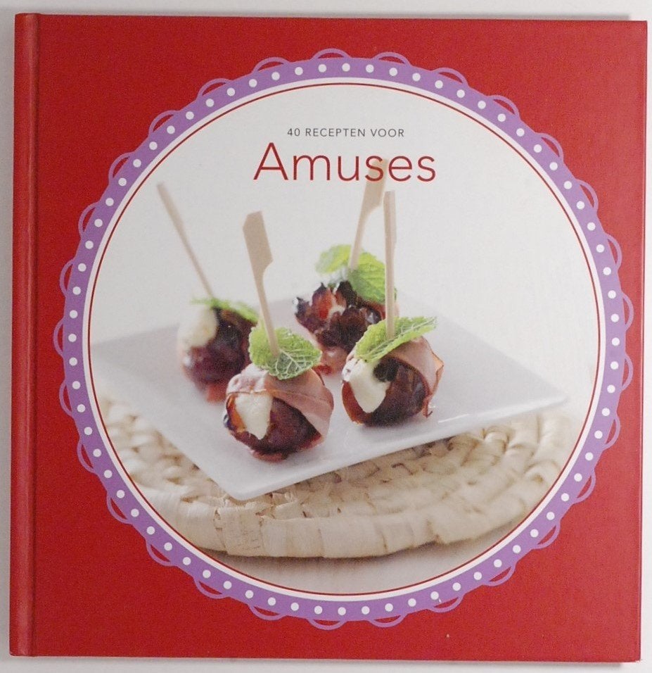 Kookboek Xenos: 40 Recepten voor Amuses (2010), Boeken, Verzenden, Tapas, Hapjes en Dim Sum, Zo goed als nieuw, Overige gebieden
