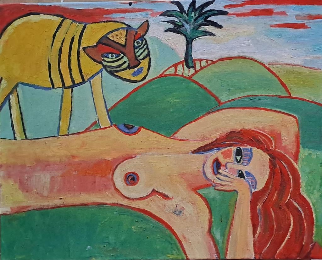 Vrouw & Tijger, Ophalen of Verzenden