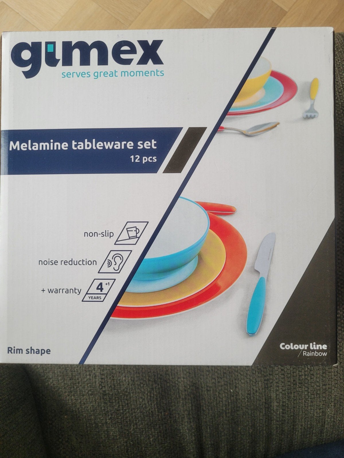 Kampeer servies Gimex 12 delig, Ophalen, Nieuw