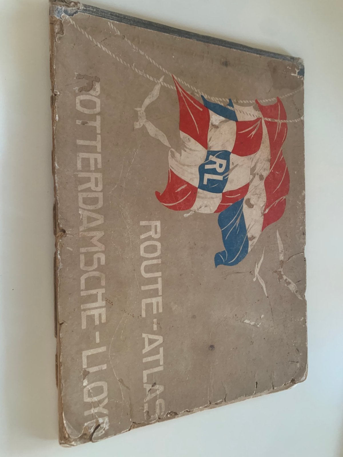 Route atlas Rotterdamsche Lloyd - 1925, Gelezen, Verzenden, Overige typen, 1800 tot 2000