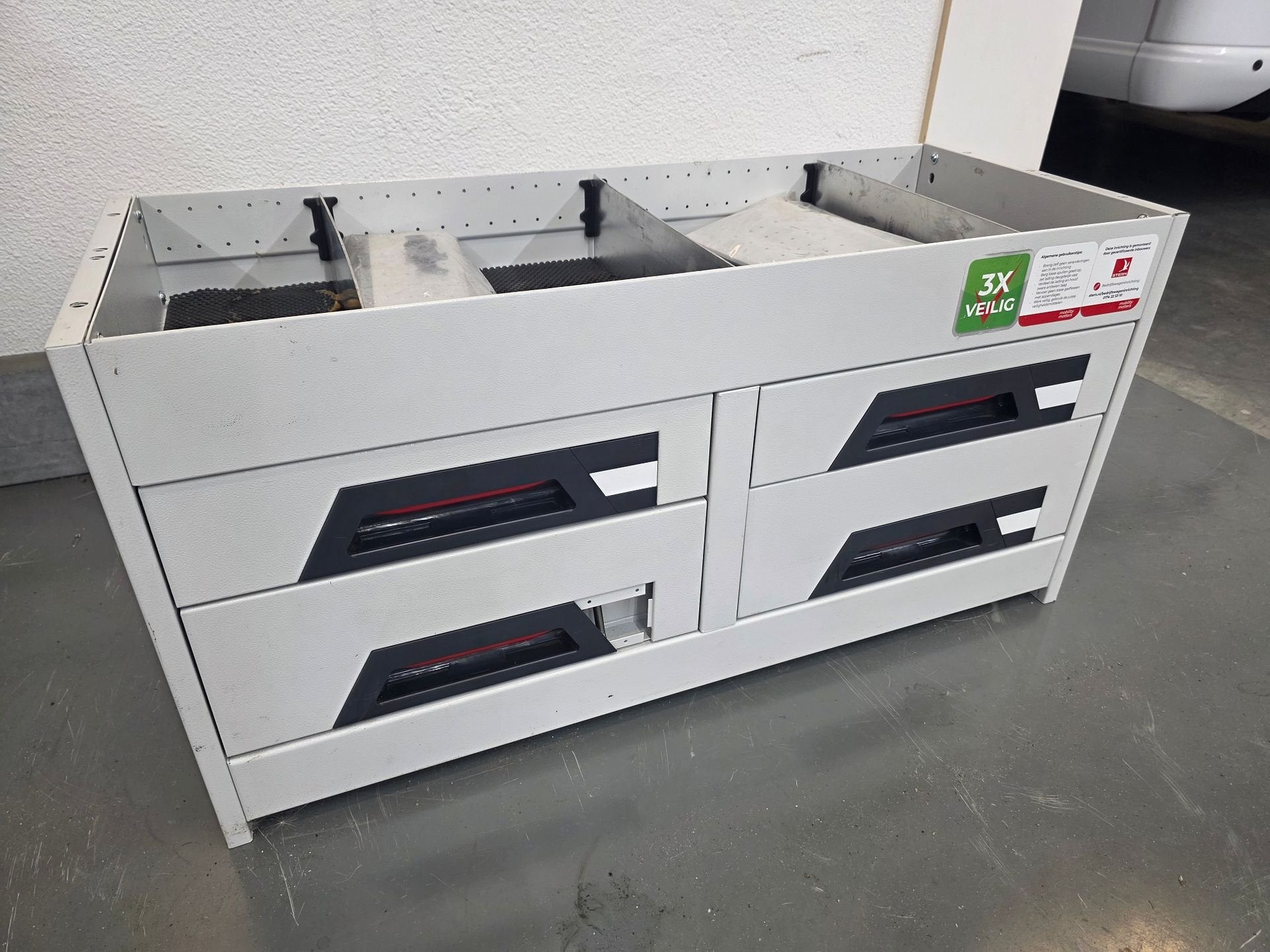 Professionele Flexmo Bedrijfswageninrichting / 90x38x50 cm, Auto diversen, Auto-accessoires, Ophalen, Gebruikt, -, -