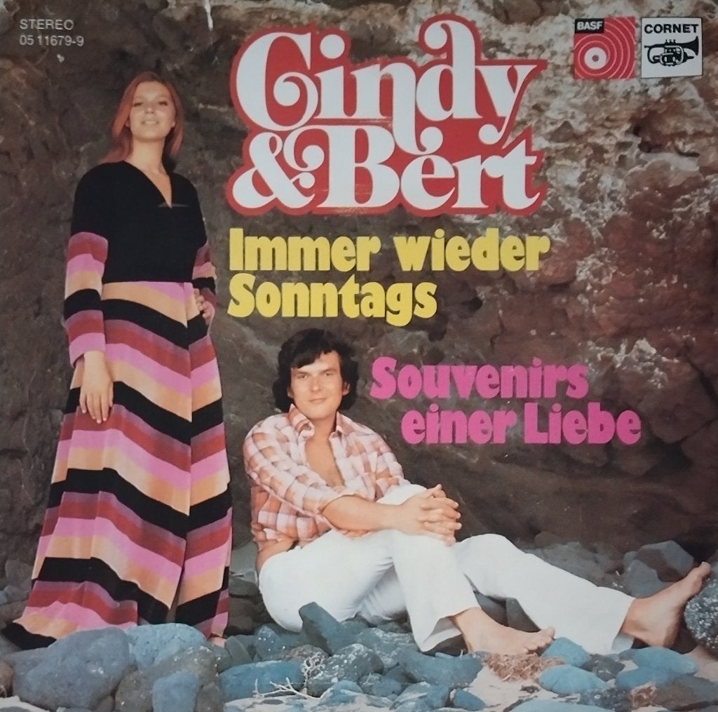 Cindy & Bert - Immer wieder sondags, Fotohoes, Verzenden, Zo goed als nieuw, Pop