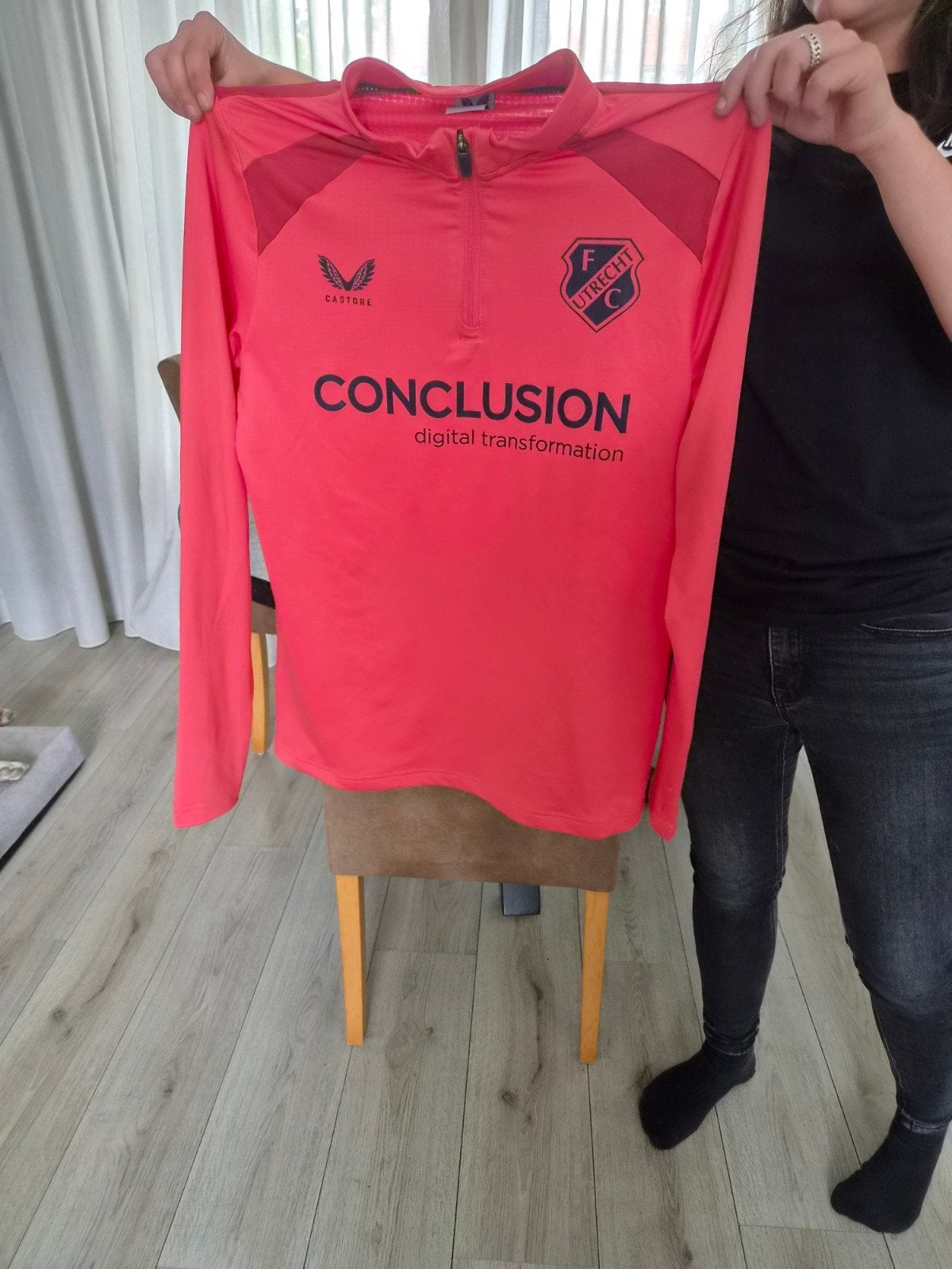 FC Utrecht Trainingspak 2026/2027 Maat S - Nieuw, Ophalen of Verzenden, Nieuw, Blauw