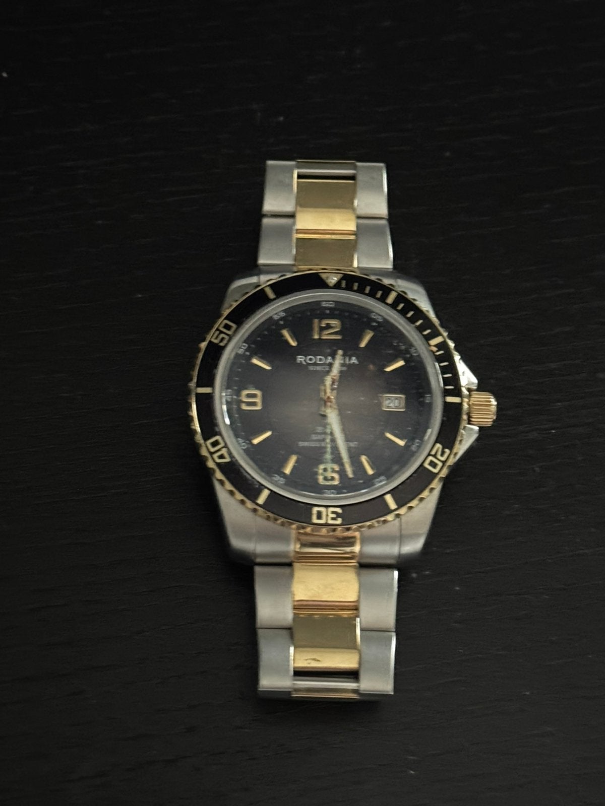Rodania horloge waterschade, Ophalen of Verzenden, Gebruikt, Polshorloge, Overige merken