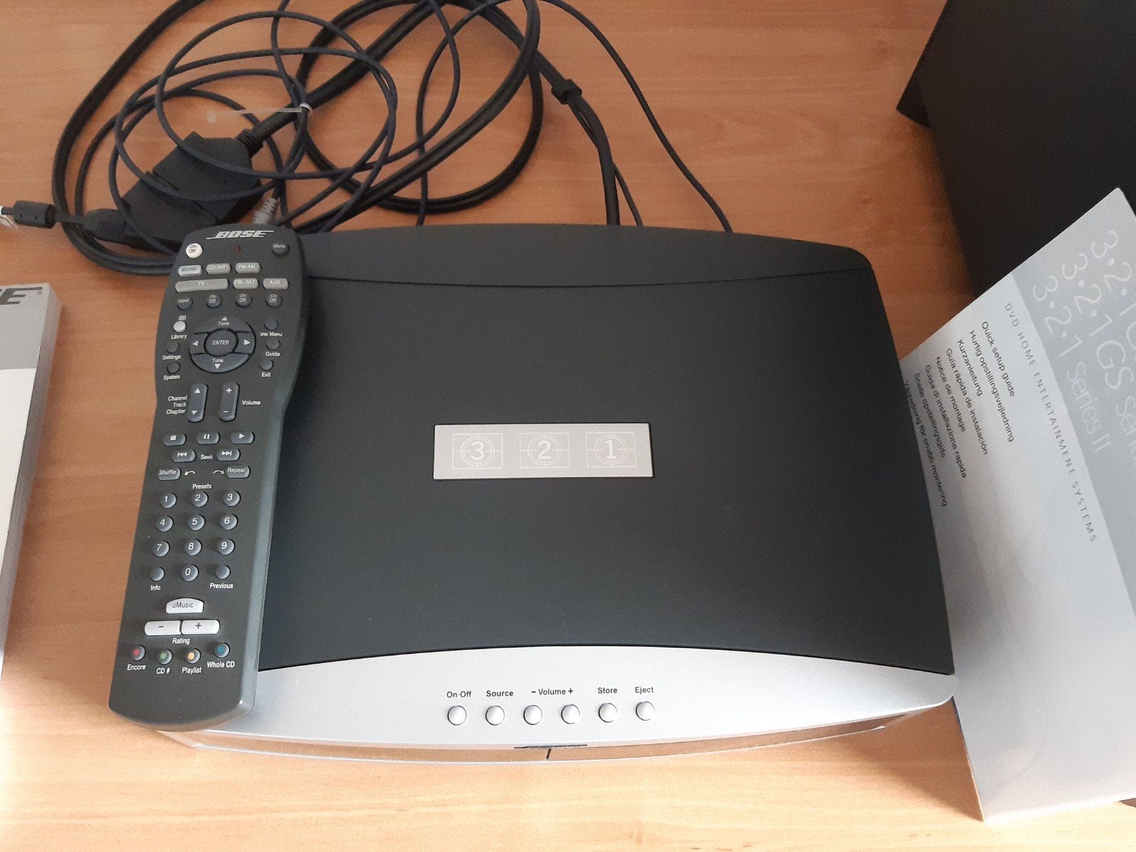 bose geluidsysteem, Ophalen, Zo goed als nieuw, Dvd-speler, Overige merken