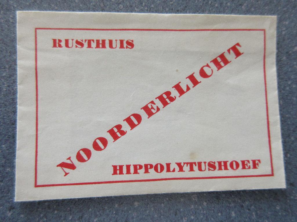 Hippolytushoef, rusthuis Noorderlicht, Verzenden, Nederland