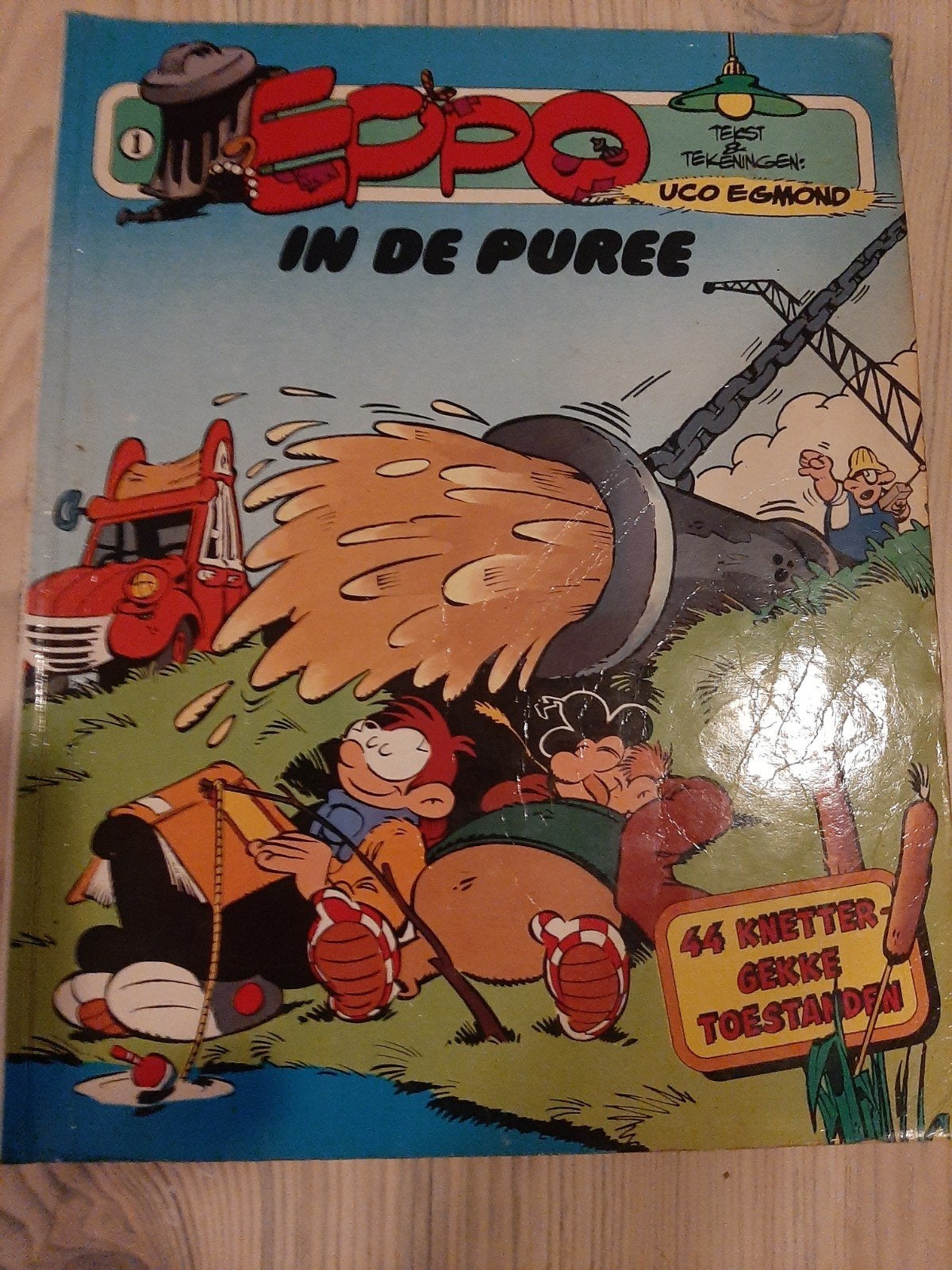 Eppo: In de Puree - Stripboek (1979), Boeken, Eén stripboek, Ophalen of Verzenden, Gelezen, Uco Egmond