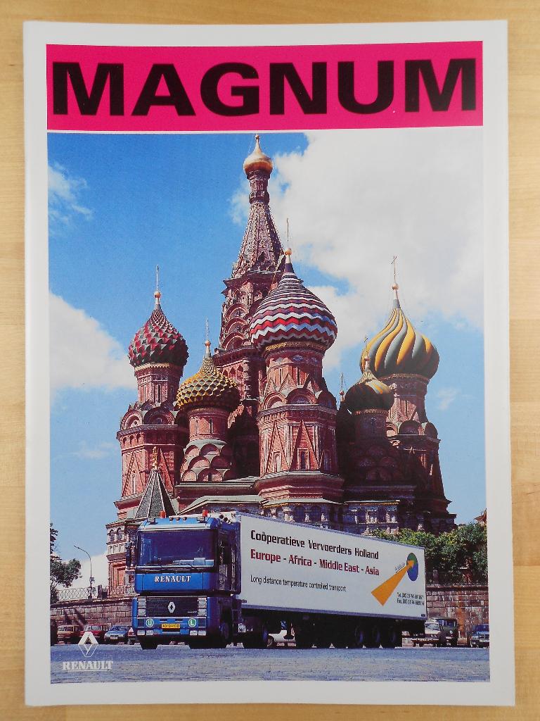 Renault Magnum Brochure 1995 – AE 385 420 520, Renault, Ophalen of Verzenden, Zo goed als nieuw, Renault