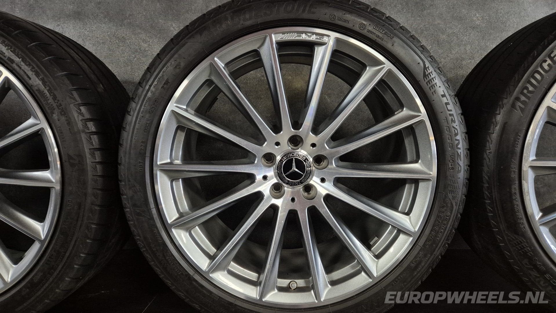 20 inch velgen S klasse AMG zomerbanden W223 S223 Breedset
