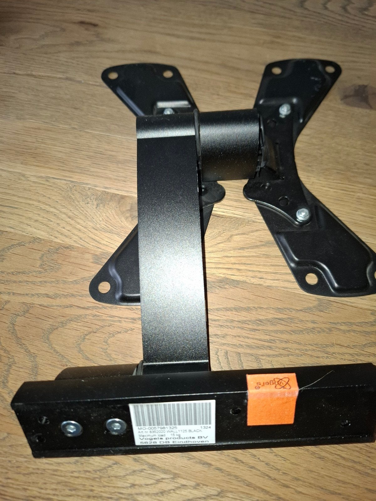 Vogel's WALL 1125 TV Beugel - Zwart, Max 15kg, Ophalen of Verzenden