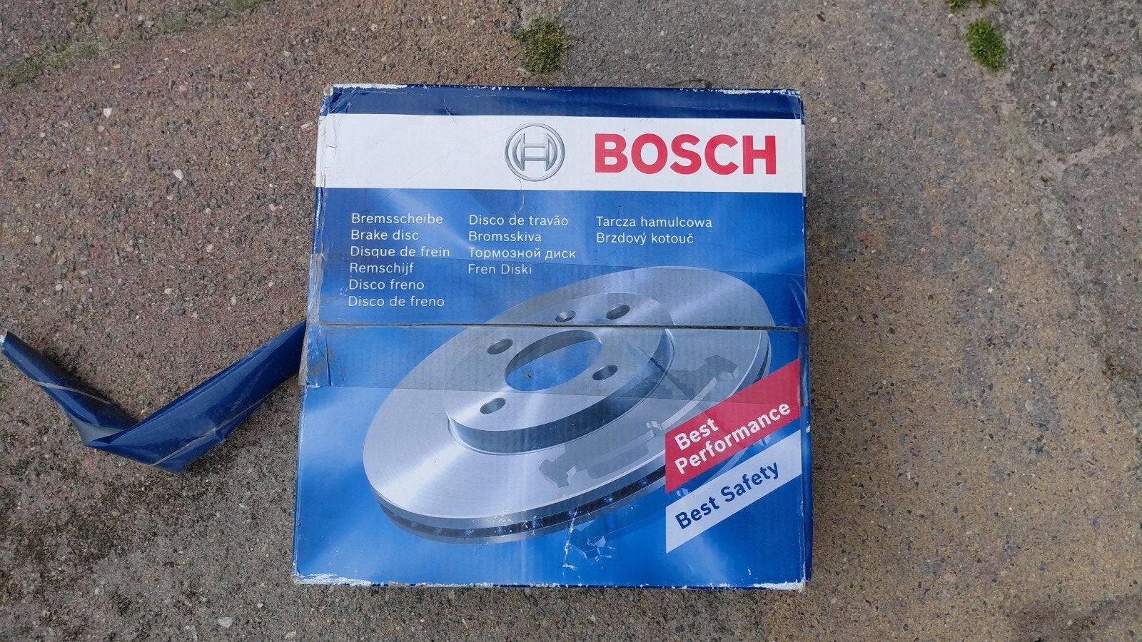 Bosch Remschijf Fiat Ducato, Ophalen of Verzenden, Nieuw, Fiat