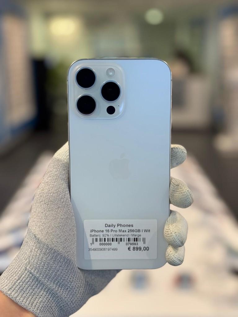 iPhone 16 Pro Max 256GB | Wit, Ophalen of Verzenden