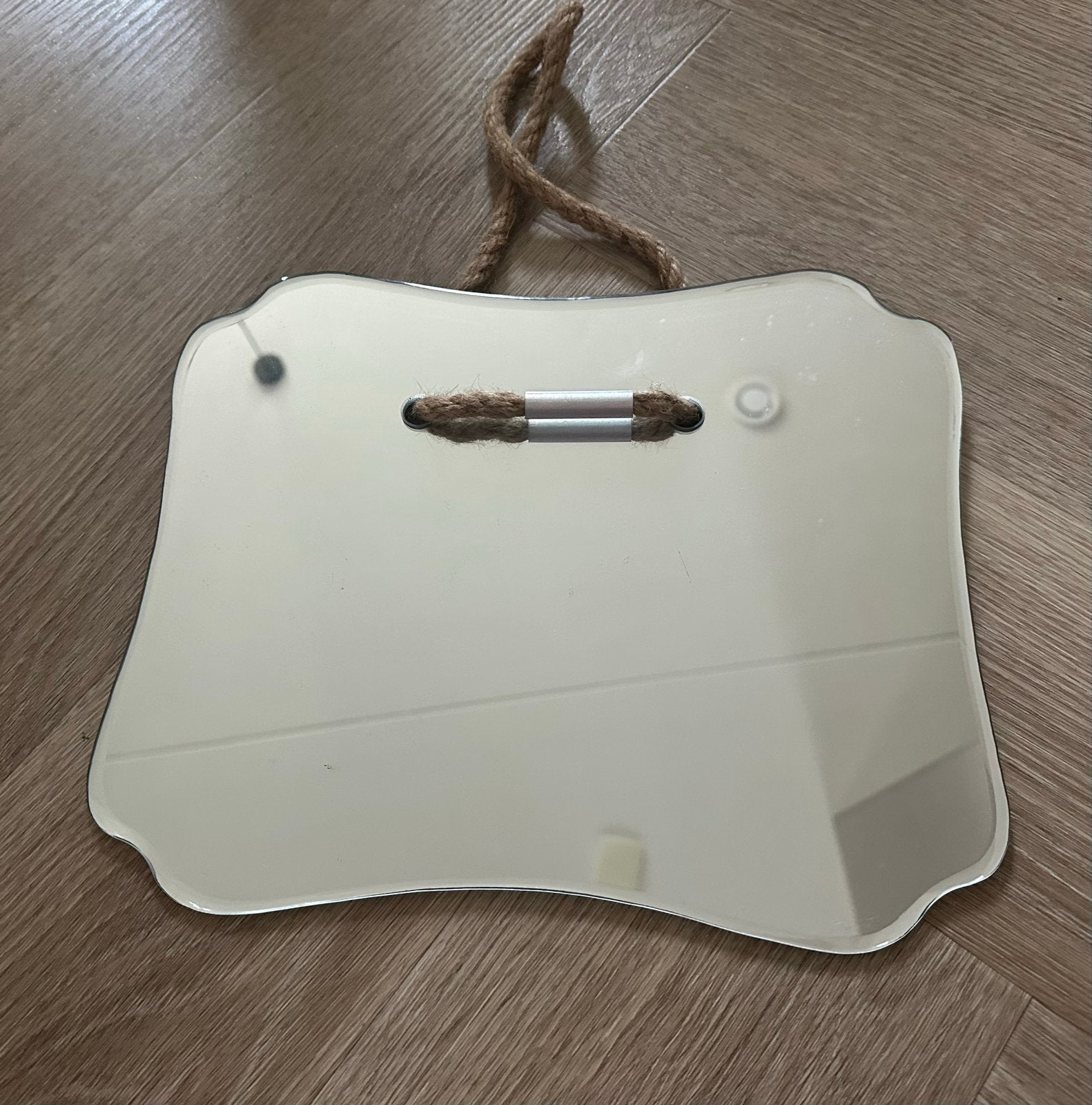 Be Pure spiegel met touwophanging, Ophalen, Minder dan 50 cm, Zo goed als nieuw, Minder dan 100 cm