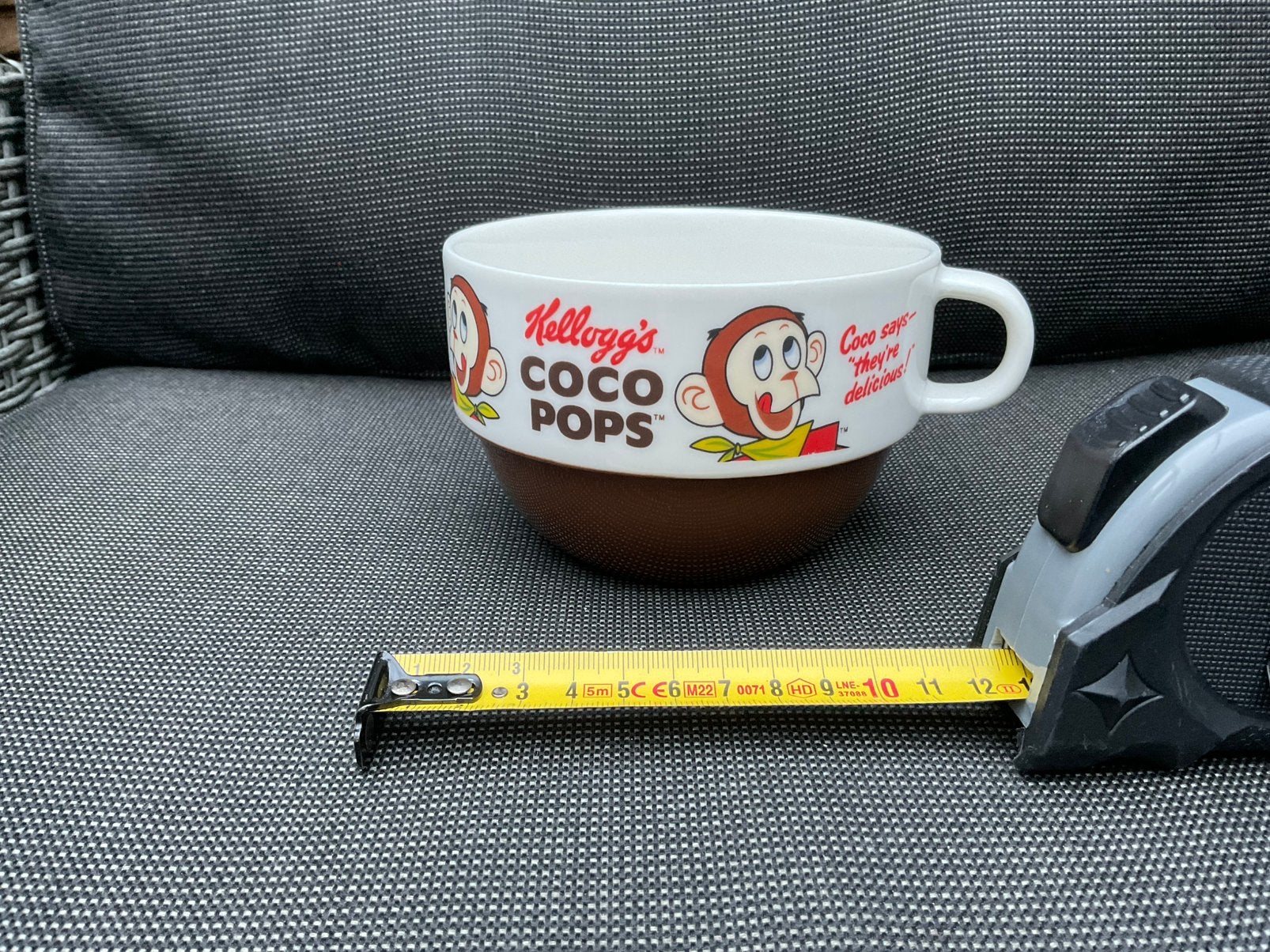Gebruikt, mist een oor, Kellogg’s COCO POPS kommetje, Ophalen, Gebruikt, Gebruiksvoorwerp