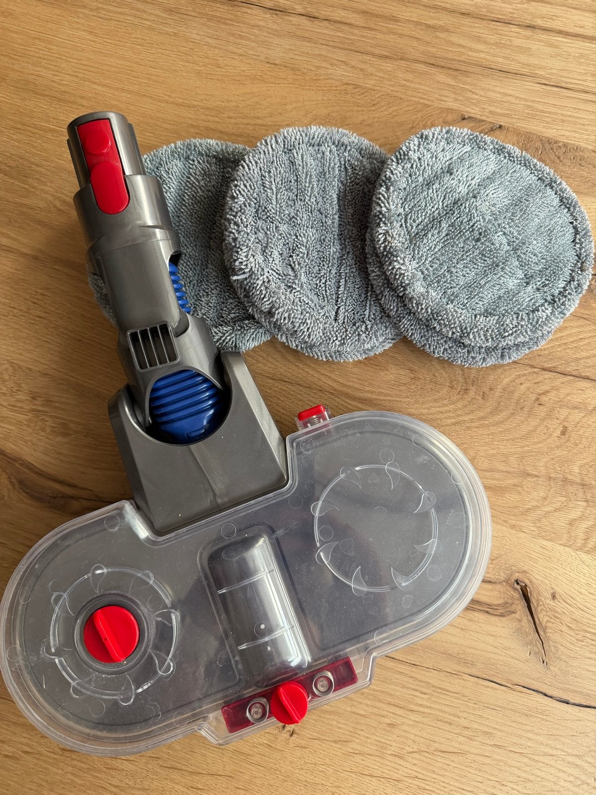 Dyson Driple dweilopzetstuk met 6 dweildoekjes, Dweilfunctie, Ophalen of Verzenden, Zo goed als nieuw, Dyson