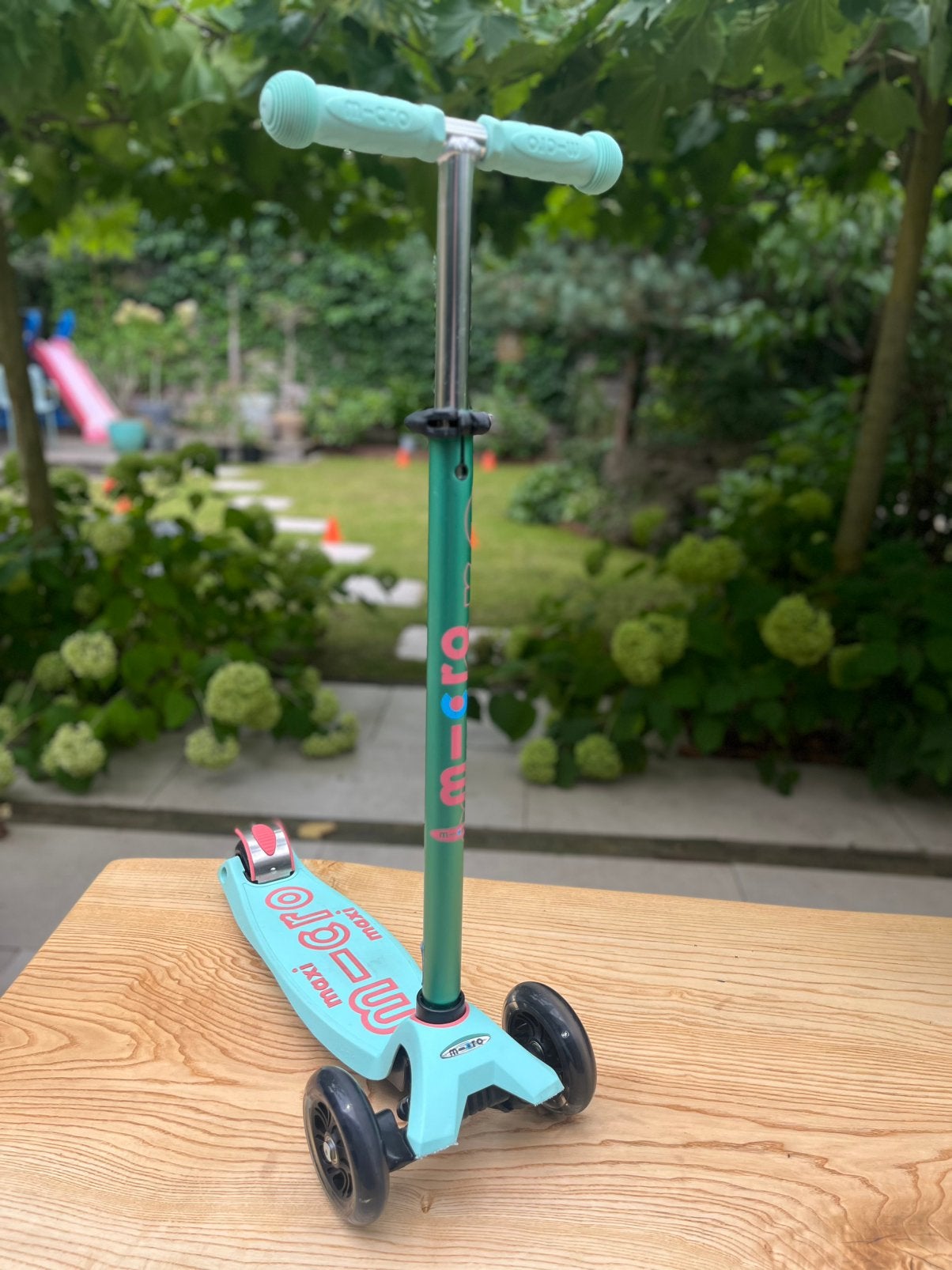 MICRO Maxi step met LED-wielen ZGAN, Fietsen en Brommers, Ophalen, Zo goed als nieuw, Gewone step