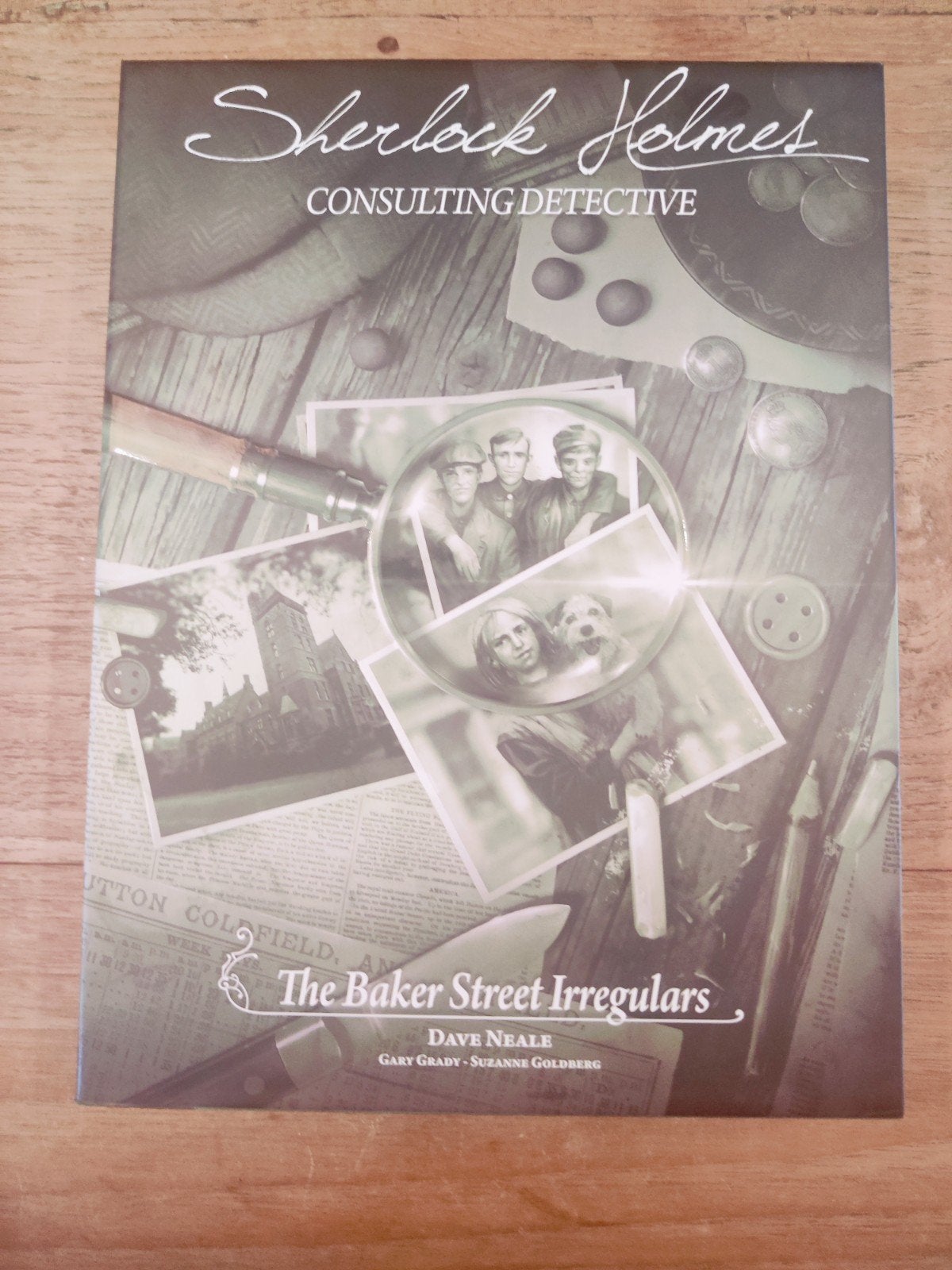 Sherlock Holmes - The Baker Street Irregulars, Hobby en Vrije tijd, Gezelschapsspellen | Bordspellen, Ophalen of Verzenden, Zo goed als nieuw
