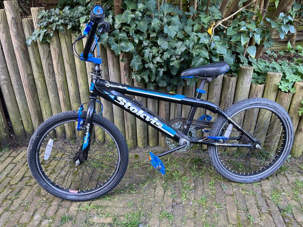 Stokvis stuntfiets, Ophalen, Staal, V-brakes, 16 tot 20 inch