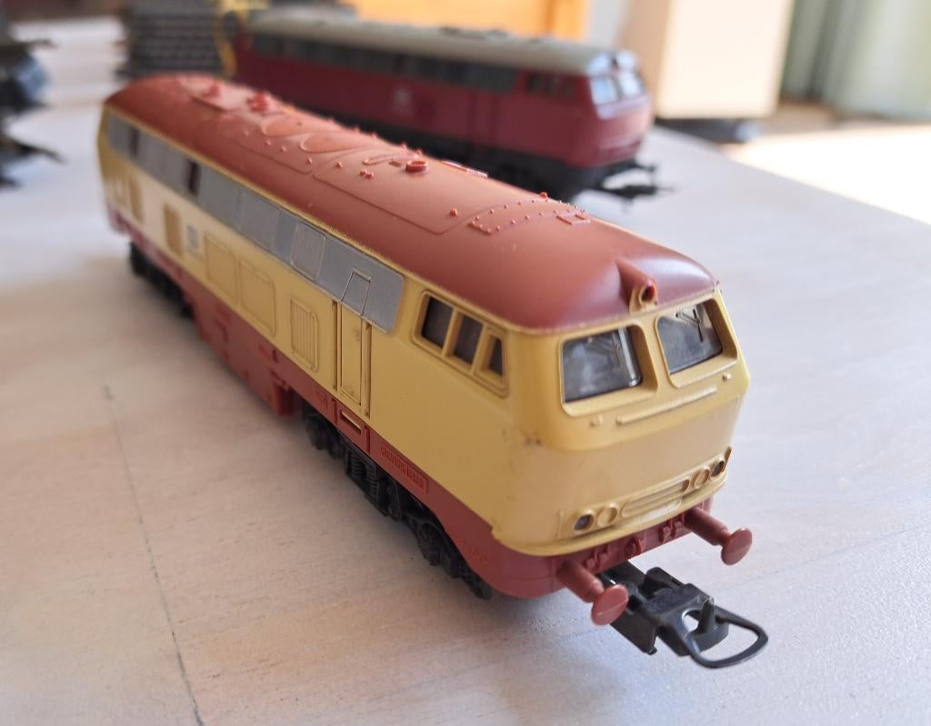 lima diesellocomotief DB 218 217, Ophalen, Gebruikt, Analoog, Lima