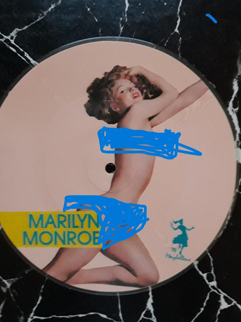 vinyl records marilyn monroe 45 toeren, Ophalen, Zo goed als nieuw, 12 inch, Poprock
