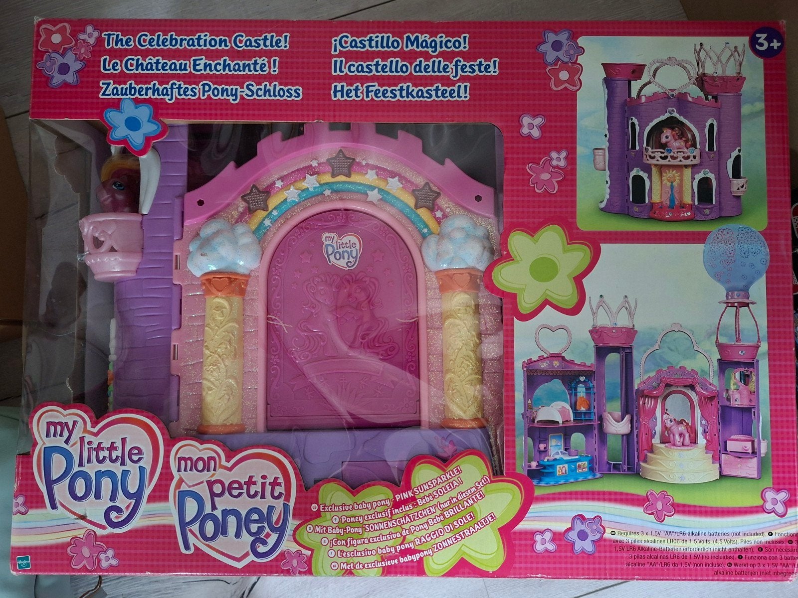 Vintage My Little Pony G3 Het Feestkasteel (2002) GLOEDNIEUW, Ophalen, Nieuw