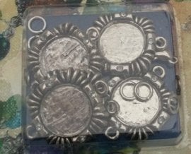 OPRUIMING 45 x Tussenzetsels met ringetjes en sluiting, Info@hobbymagic.nl, Hobbymagic, Nieuw, Tussenstuk of Tussenkraal