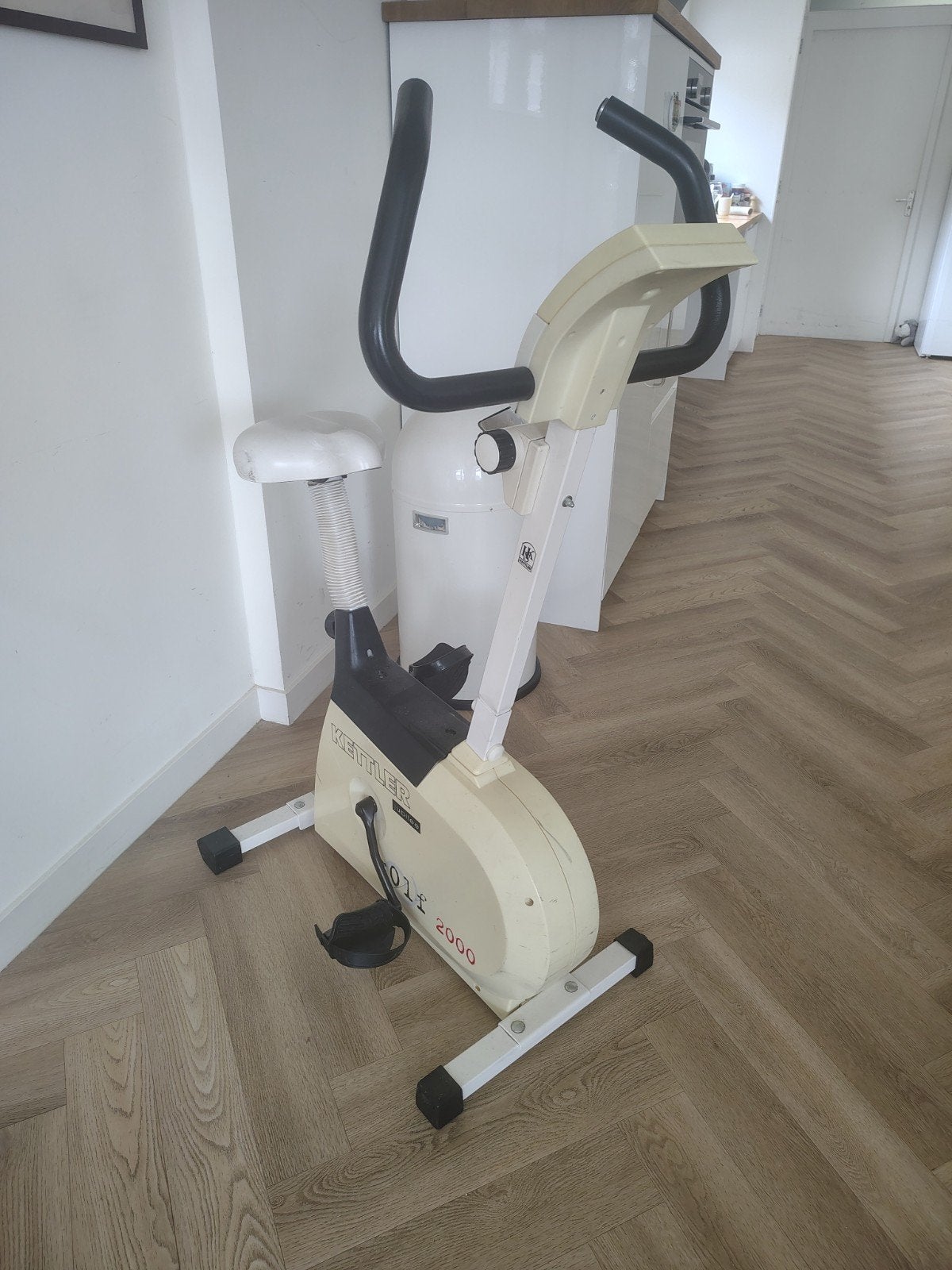 Kettler Golf 2000 Hometrainer, Sport en Fitness, Gebruikt, Ophalen of Verzenden, Metaal, Benen